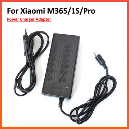 42V 2A Power Charger Adapter for Xiaomi Electric Scooter M365 1S Pro for Ninebot ES1/ES2/ES4 Escooter Parts