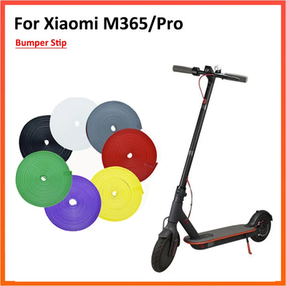 Bumper Protective Kickscooter Body Strips for Xiaomi M365 for Ninebot G30 Universal Electric Scooter Protective Strips 2M