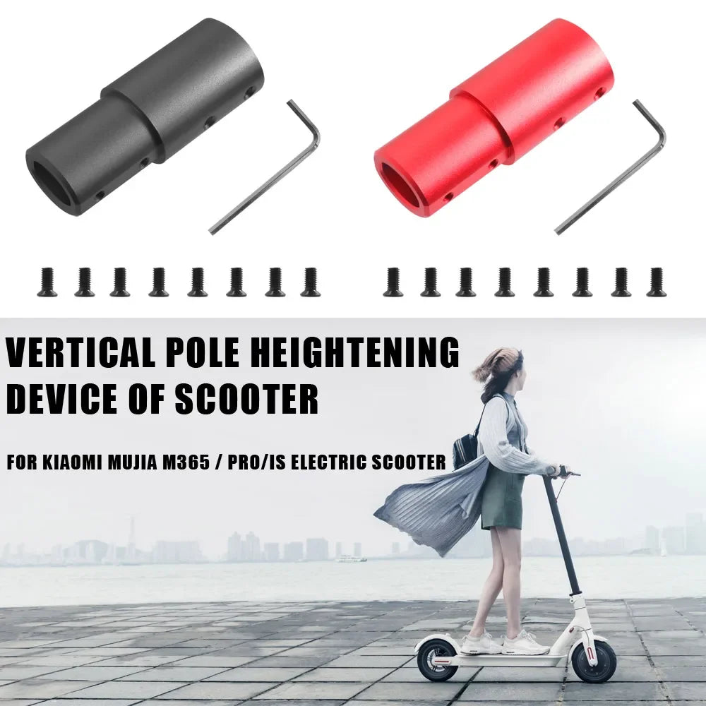 Aluminum Extension Tube Pipe Extender Pole for Xiaomi M365/Pro/Pro 2 Modification Upgrade Electric Scooter Anti-Rust