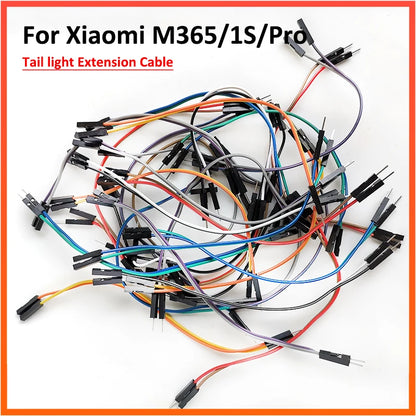 Tail Light Extension Cable for XIAOMI M365 and Pro Electric Scooter Accessories 10Inch Tyre Fender Modified Wire