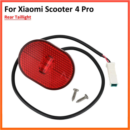 Taillight for Xiaomi Electric Scooter 4 Pro Safety Warning Brake LED Lamp Skateboard Stoplight Mi4 Fender Parts